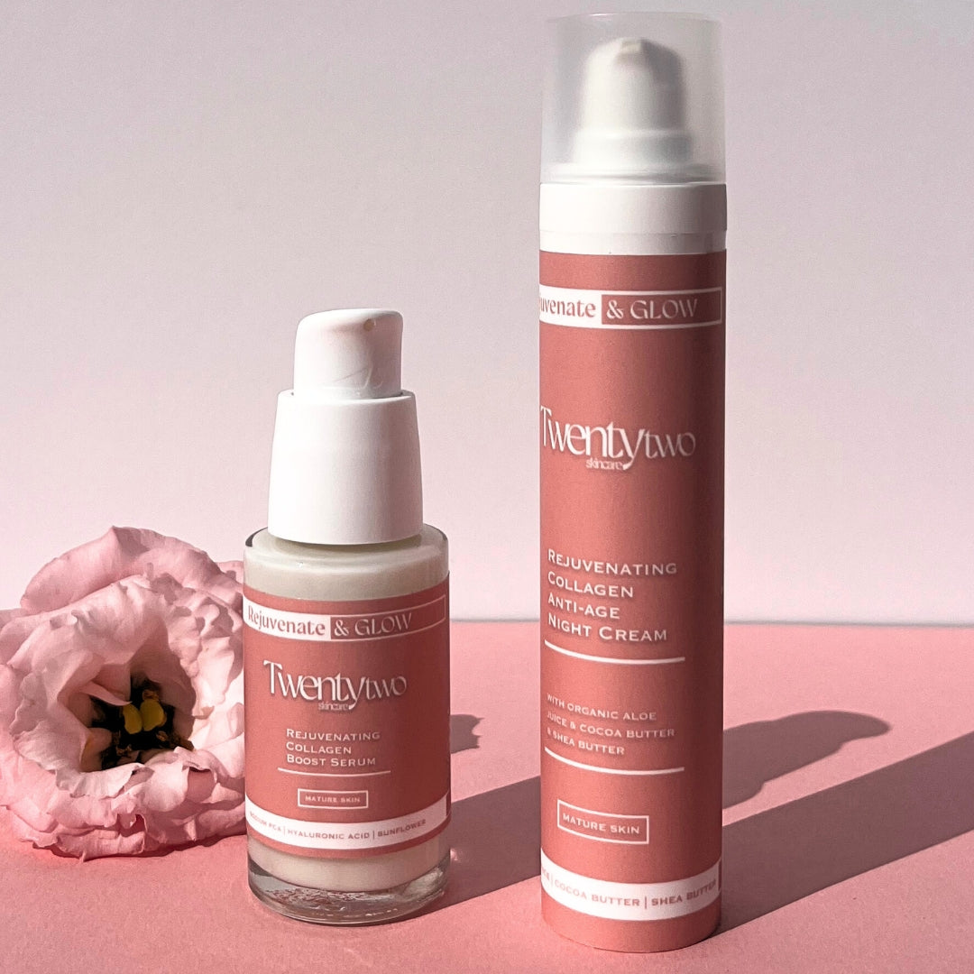 Rejuvenating Collagen Anti-age Night cream twentytwo natural certified skincare