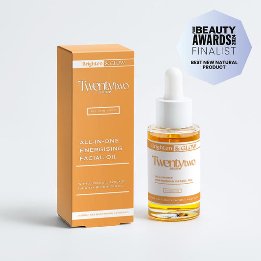 All-in-One Energising Facial Oil Twentytwo Skincare natural certified skincare