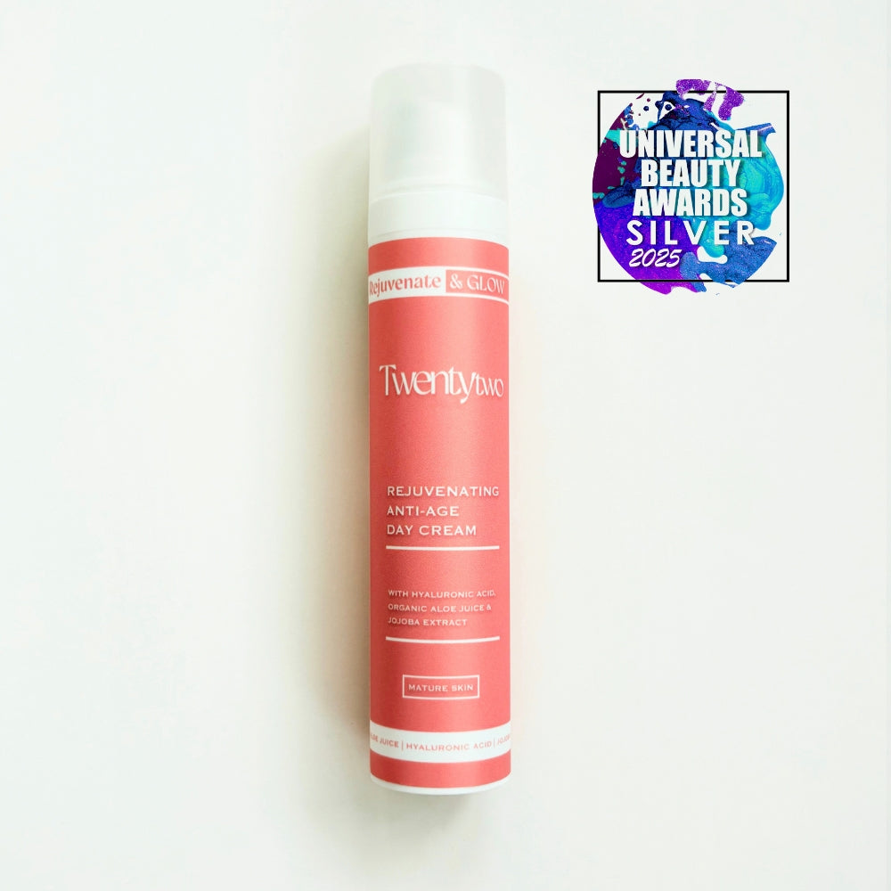 Youthful Glow Essentials Bundle - Twenty Two Skincare - anti-ageing day cream - natural certified skincare - universal beauty award silver -award winning 