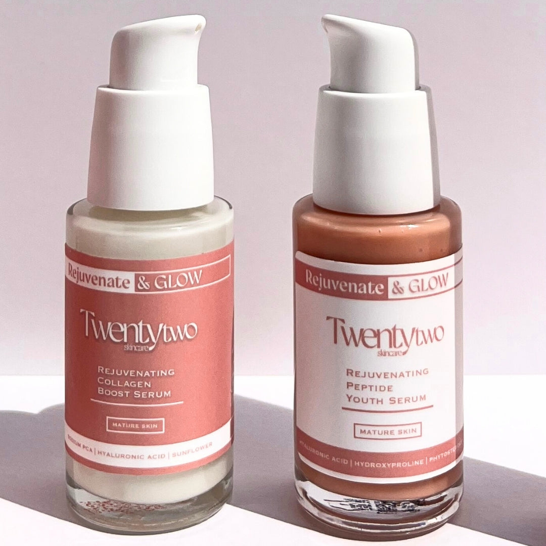 Rejuvenating Collagen Boost serum - Twentytwo skincare - Naturally certified skincare  