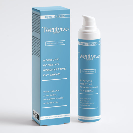 Moisture Boosting Regenerative Day Cream - Twenty Two Skincare - natural certified skincare