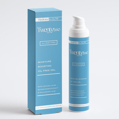 Moisture Boosting Oil Free Gel - Twenty Two Skincare - natural certified skincare