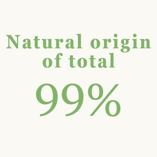 Twentytwo skincare - natural origin of total formula 99% - natural certified skincare