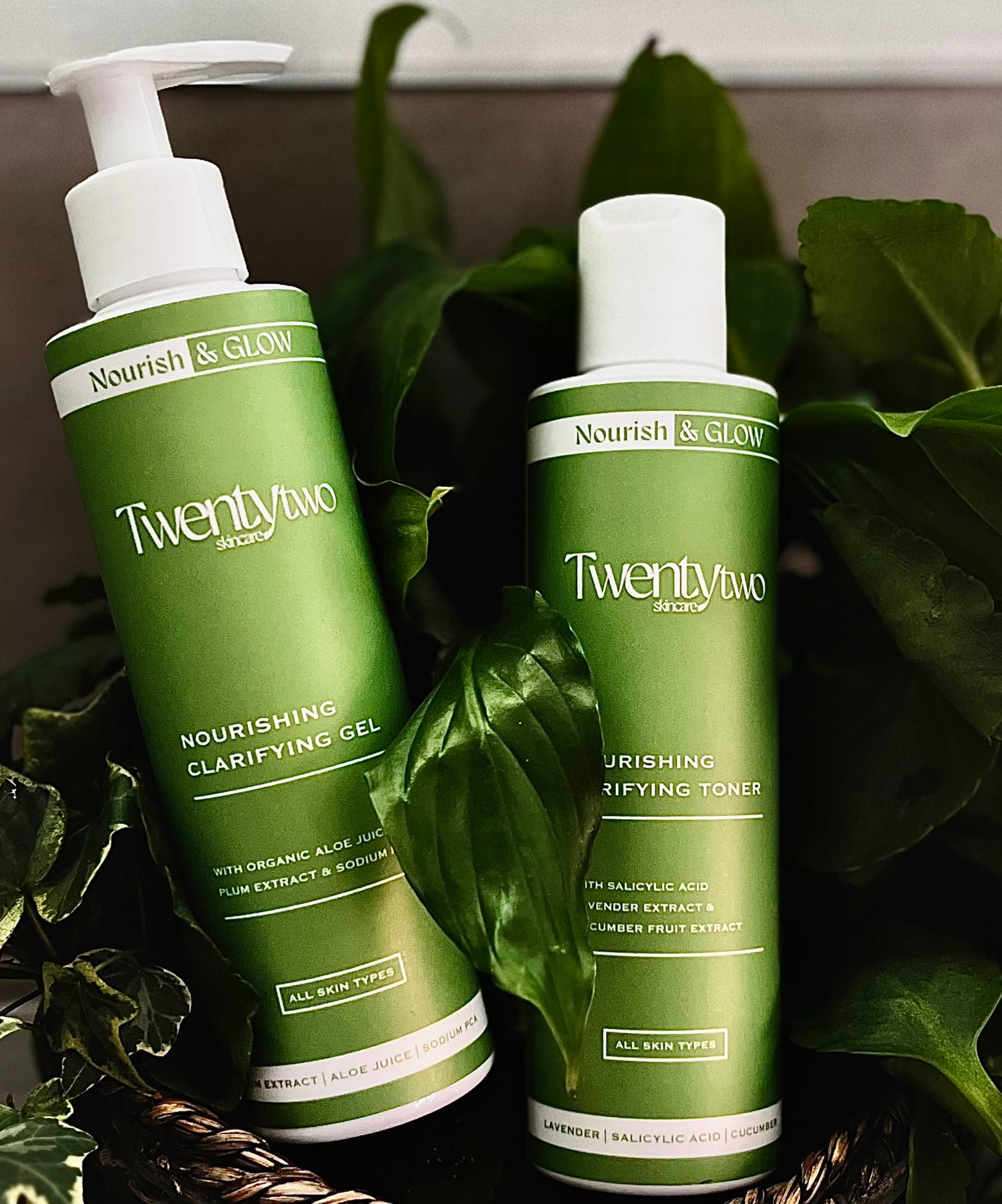 Nourish & Glow - Skincare Duo - Twentytwo - Twenty Two Skincare - natural certified skincare