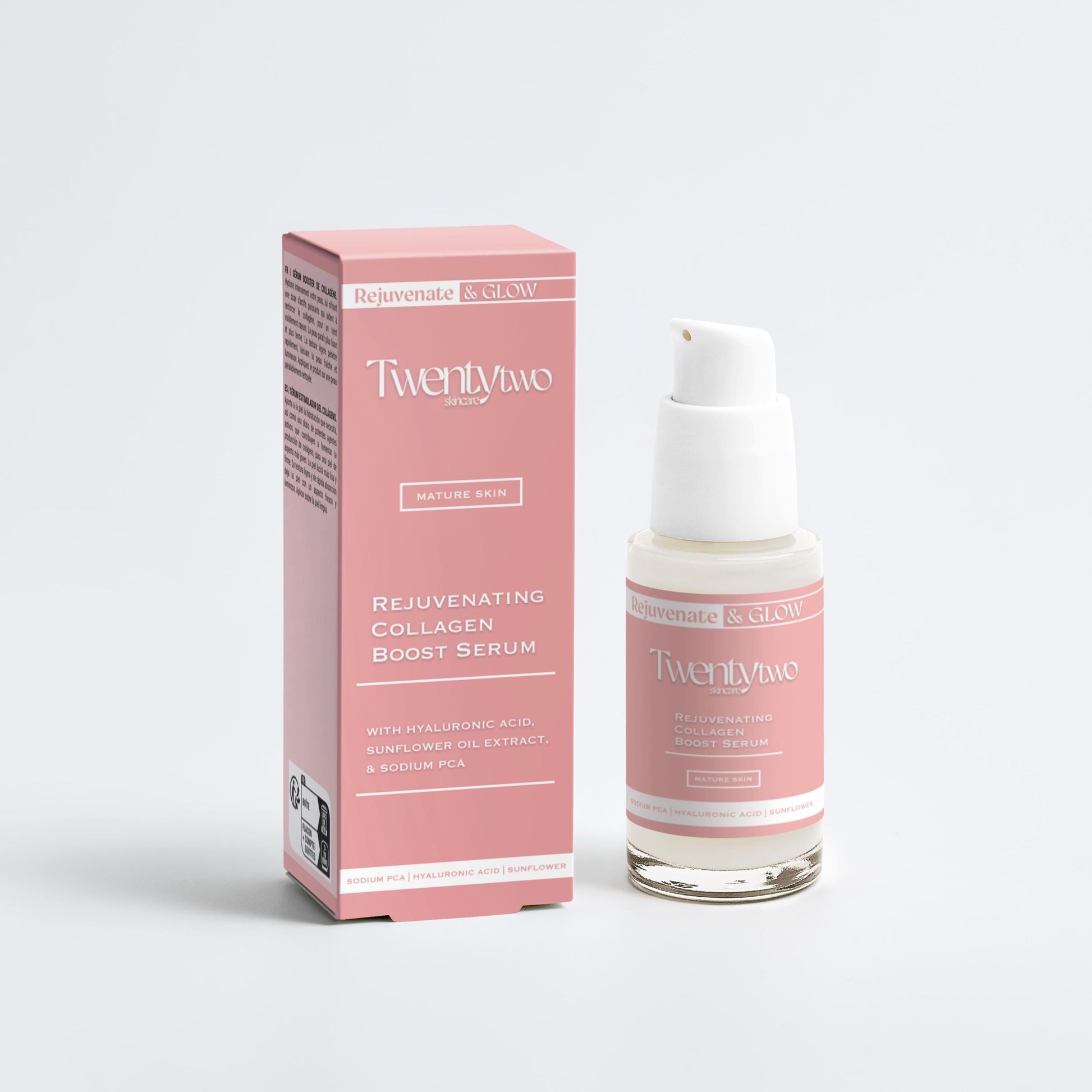 Rejuvenating Collagen Boost Serum Twentytwo natural skincare 